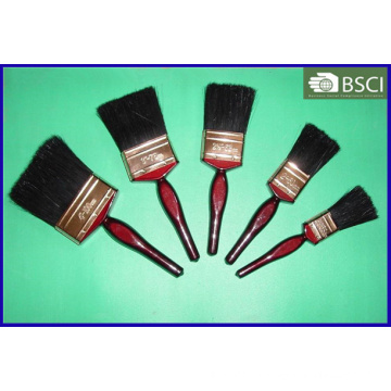 Shsy-2002-Bc-B Красная деревянная ручка Черная кисточка для рисования